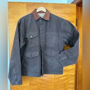 Schaefer Outfitter Blanket Lined Bruch Jacket Large Brown